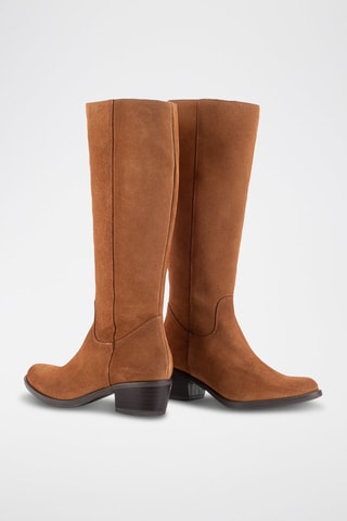 Bottes en nubuck Serraje - Marron