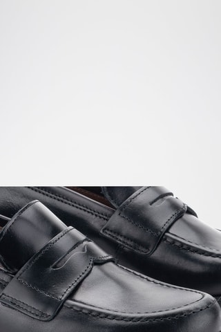 Leren Mocassins Sierra - Zwart