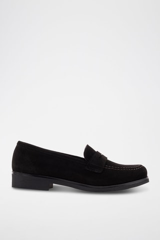 Nubuck Mocassins Serraje - Zwart