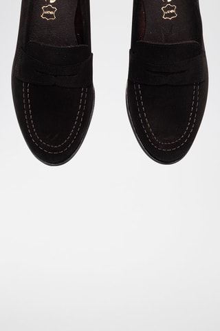 Nubuck Mocassins Serraje - Zwart