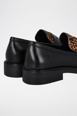 Leren Mocassins Noa - Zwart