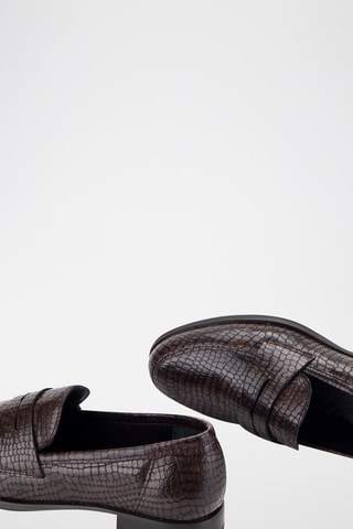 Leren Mocassins Vercel - Bruin