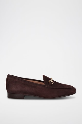 Nubuck Mocassins Serraje - Bruin