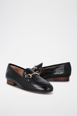 Lakleren Mocassins Misir - Zwart