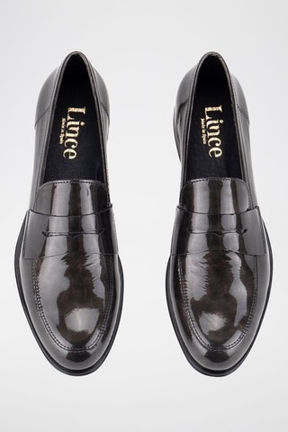 Lakleren Mocassins Kaffir - Grijs