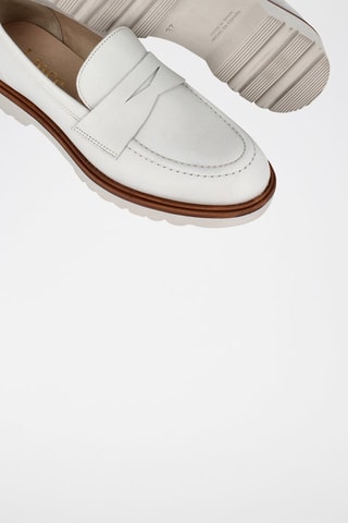 Leren Mocassins - Wit