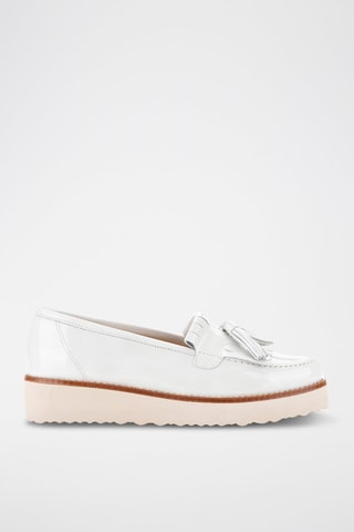 Leren Mocassins - Wit