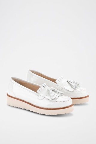 Leren Mocassins - Wit