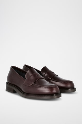 Leren Mocassins - Bruin
