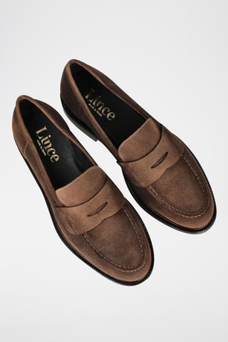 Nubuck Mocassins - Taupe