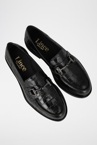 Leren Mocassins - Zwart