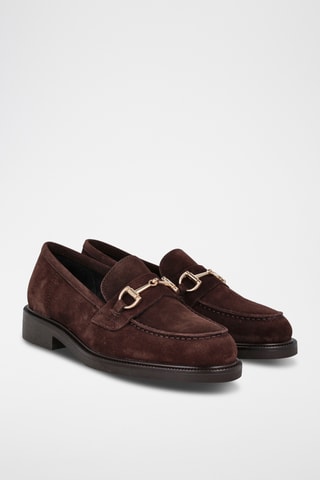 Nubuck Mocassins - Donkerbruin