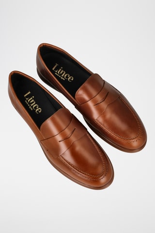 Leren Mocassins - Camel