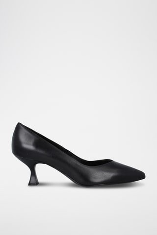 Leren Pumps - Zwart