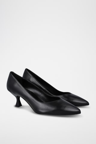 Leren Pumps - Zwart