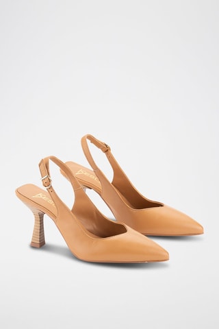 Leren Pumps Florencia - Camel