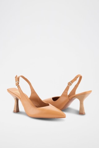 Leren Pumps Florencia - Camel