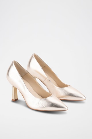 Leren Pumps Florencia - Goudkleurig
