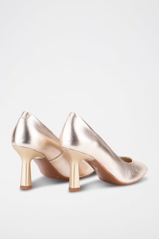 Leren Pumps Florencia - Goudkleurig