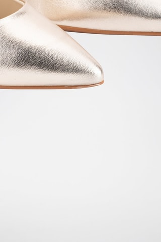 Leren Pumps Florencia - Goudkleurig