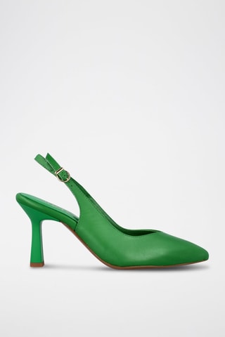 Leren Pumps - Groen