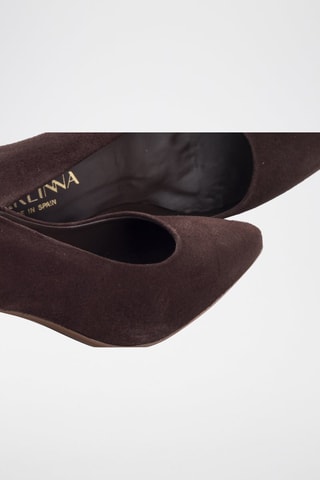 Nubuck Pumps Piso Maite - Bruin