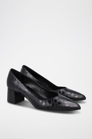 Leren Pumps Teresa - Zwart