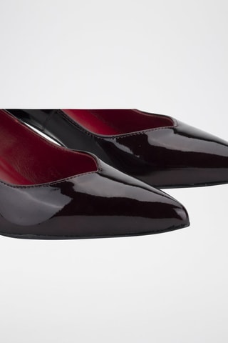 Lakleren Pumps Teresa - Bordeauxrood