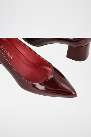 Lakleren Pumps Teresa - Bruin