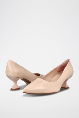 Leren Pumps Madeira - Poederroze