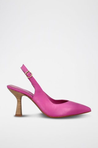 Leren Pumps Florencia - Fuchsia