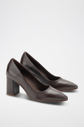 Leren Pumps Florencia - Bruin