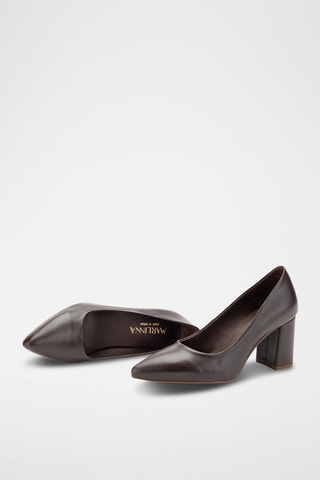 Leren Pumps Florencia - Bruin