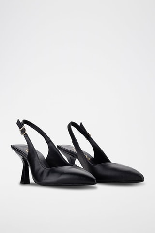 Leren Pumps Florencia - Zwart