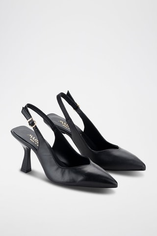 Leren Pumps Florencia - Zwart