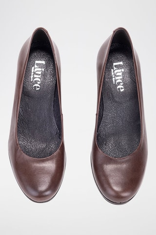 Leren Pumps Bacardi - Bruin