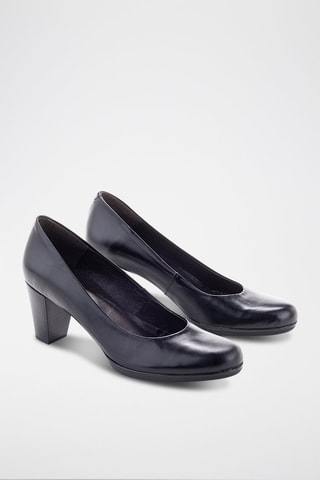 Leren Pumps Bacardi - Zwart