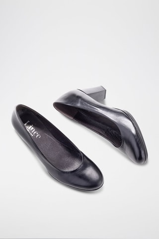 Leren Pumps Bacardi - Zwart