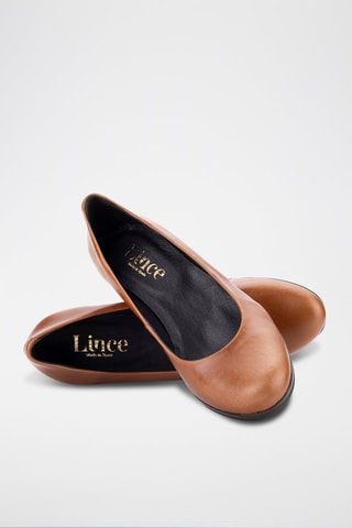 Leren Pumps Bacardi - Camel