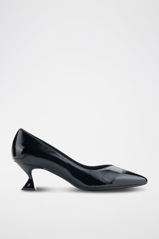 Lakleren Pumps Napalack - Zwart