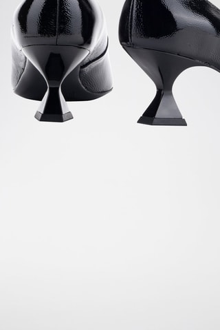 Lakleren Pumps Napalack - Zwart