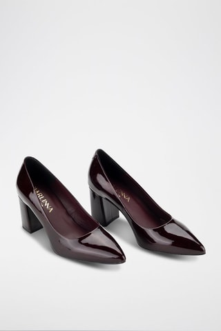 Lakleren Pumps Kayak - Bordeauxrood