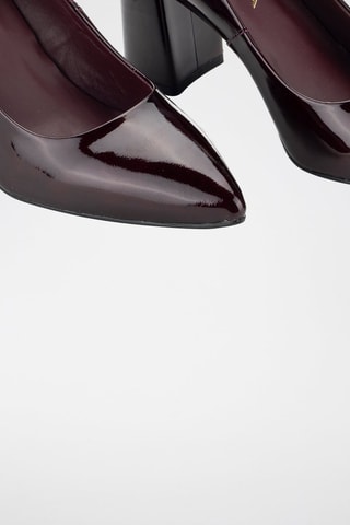 Lakleren Pumps Kayak - Bordeauxrood