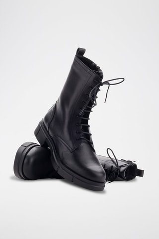 Bottines en cuir Velvet - Noir