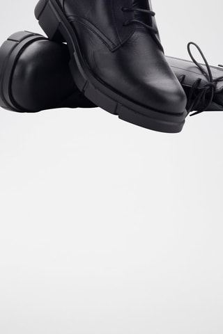 Bottines en cuir Velvet - Noir