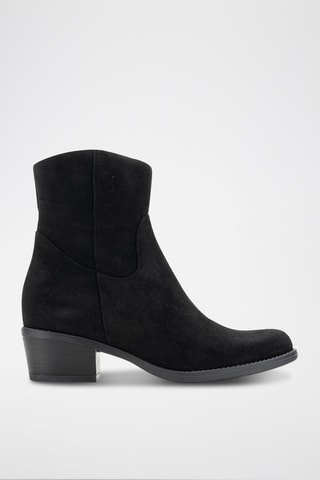 Bottines en nubuck Serraje - Noir