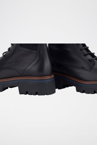 Bottines en cuir - Noir