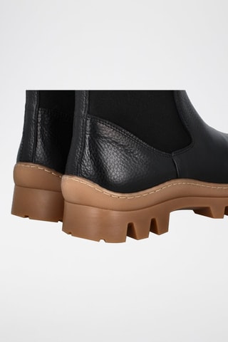 Bottines Chelsea en cuir - Noir