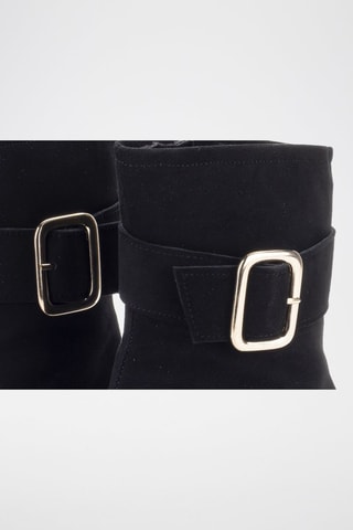 Bottines en nubuck Solsona - Noir