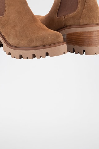 Bottines en nubuck Serraje - Marron